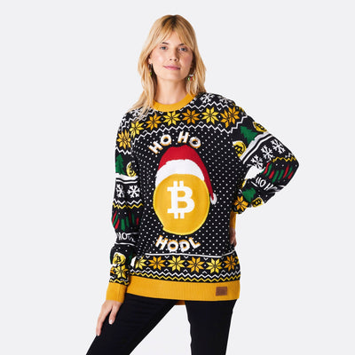 Bitcoin Kersttrui Dames