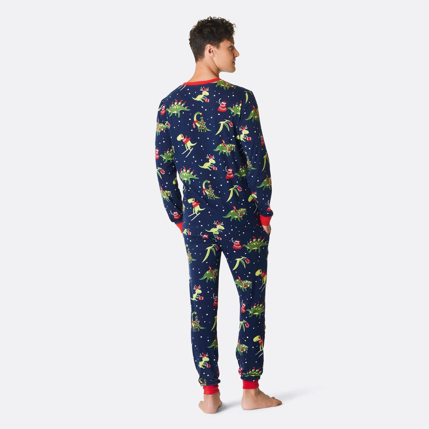 Dinosaurus Kerstpyjama Heren