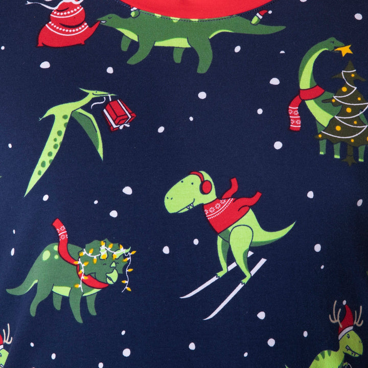 Dinosaurus Kerstpyjama Voor Kinderen