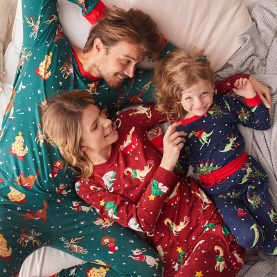 Dinosaurus Kerstpyjama Voor Kinderen