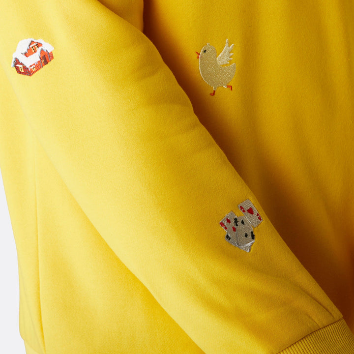 Gele Pasen Sweater Dames