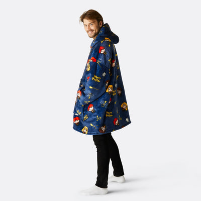 Harry Potter Blauw HappyHoodie