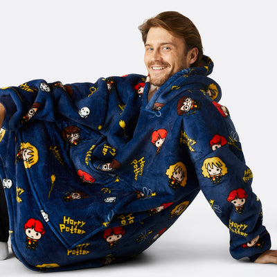 Harry Potter Blauw HappyHoodie