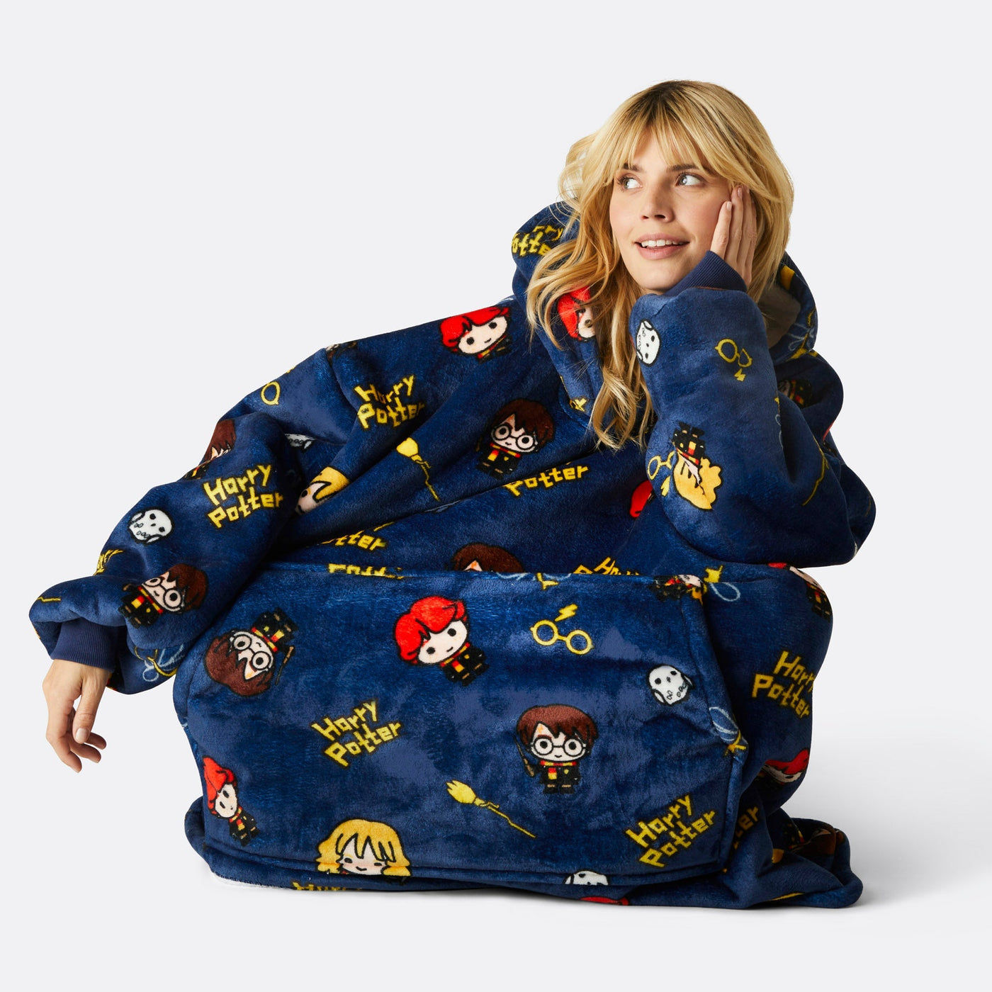Harry Potter Blauw HappyHoodie