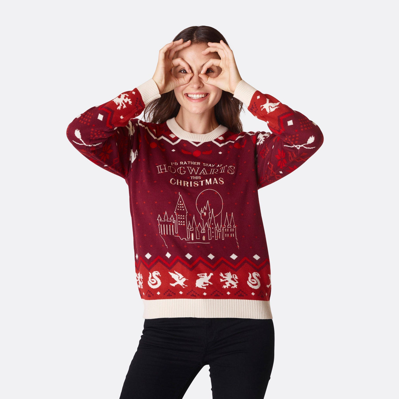 Hogwarts Kersttrui Dames
