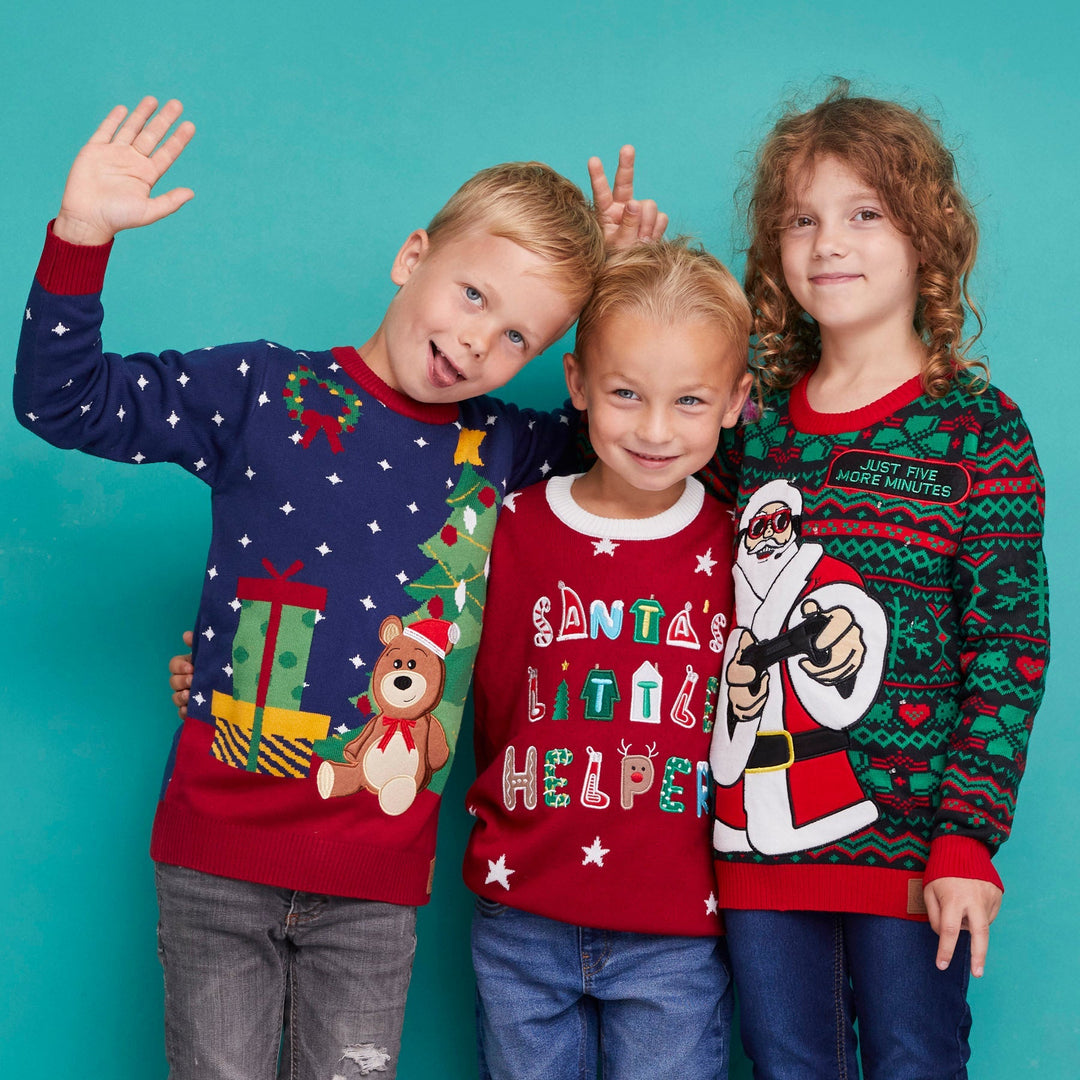 Just Five More Minutes Kersttrui Voor Kinderen