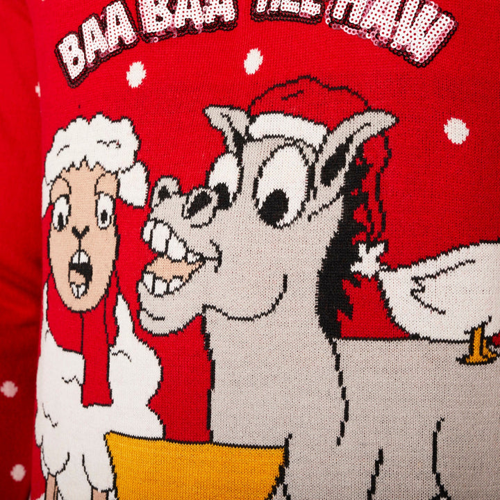 Baa Baa Kersttrui Dames