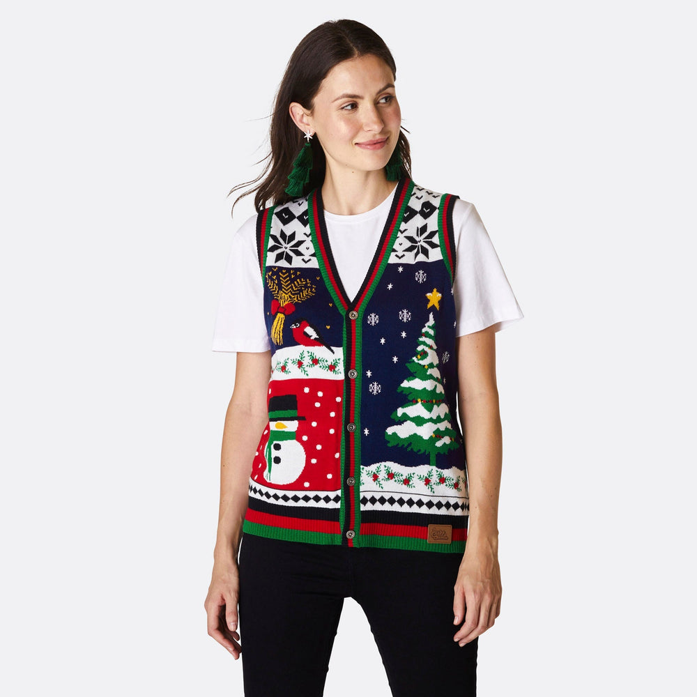 Kerst Vest Dames