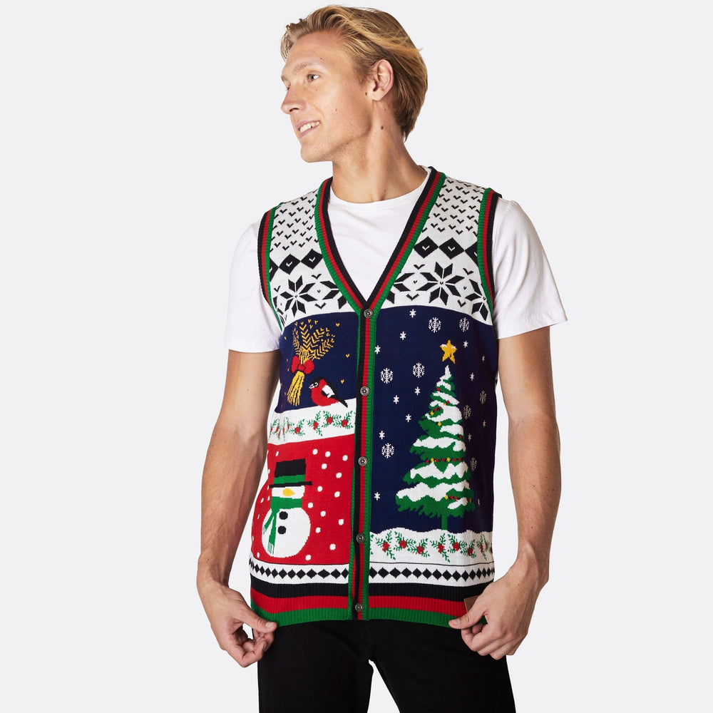 Kerst Vest Heren