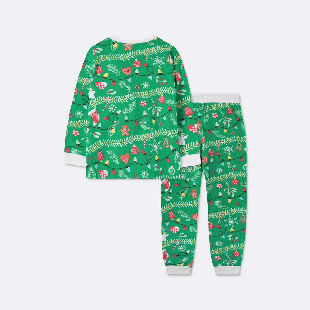 Kerstboom Kerstpyjama Voor Kinderen