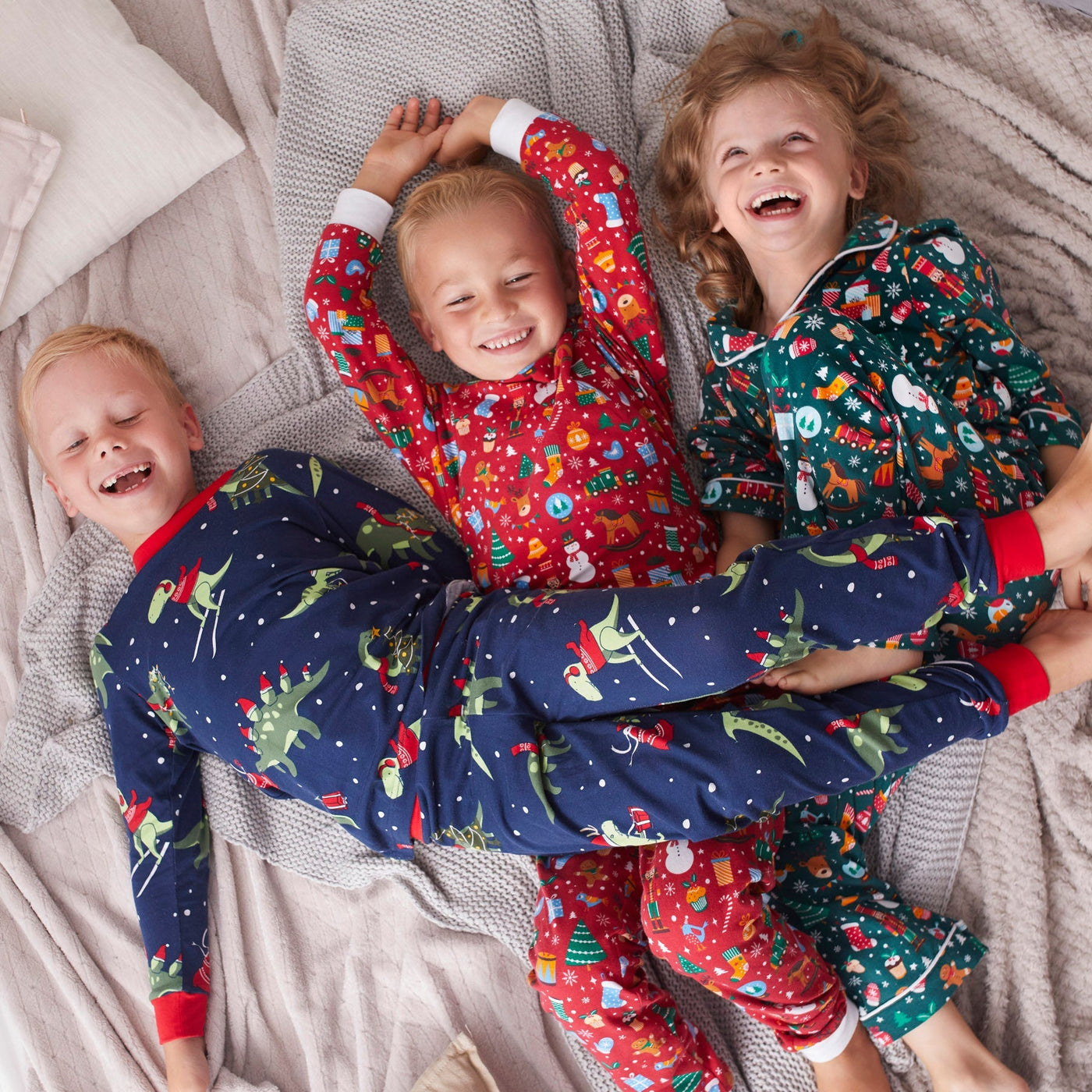 Kerstdroom Groen Kerstpyjama Voor Kinderen