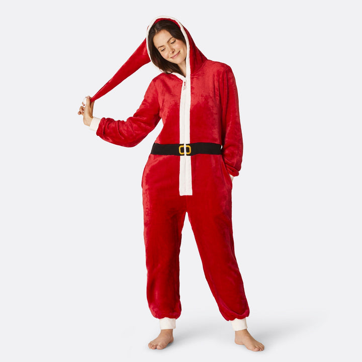 Kerstman Onesie Dames