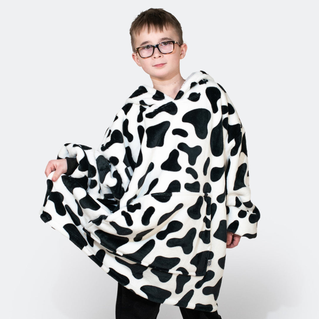 Koeienprint HappyHoodie Voor Kinderen