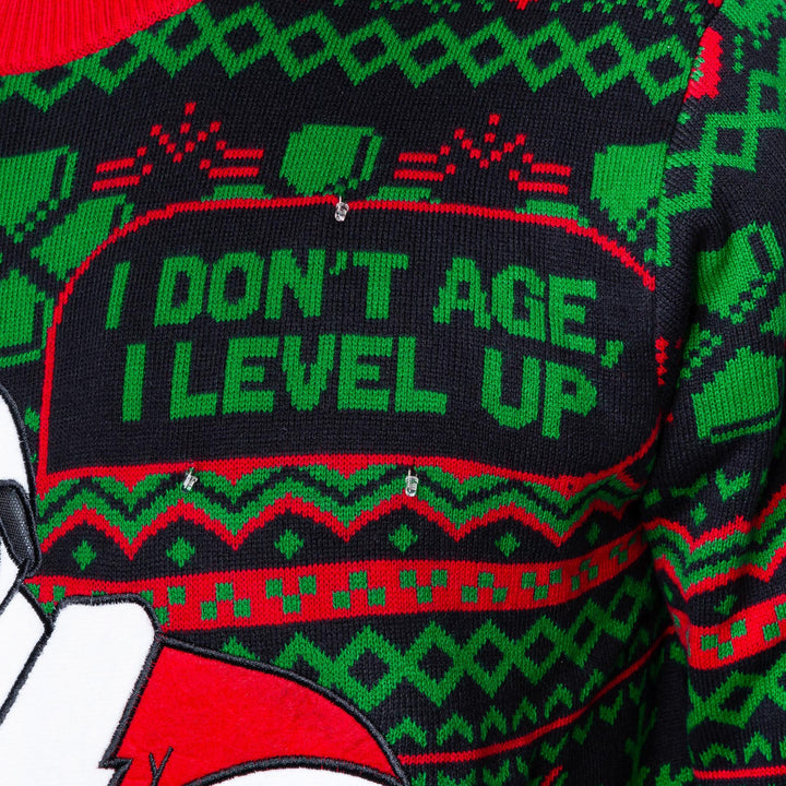 Level Up Kersttrui Dames