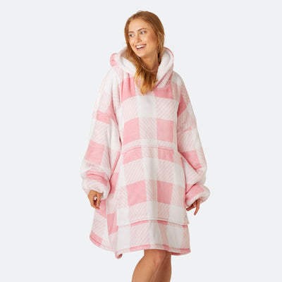 Roze Ruiten HappyHoodie