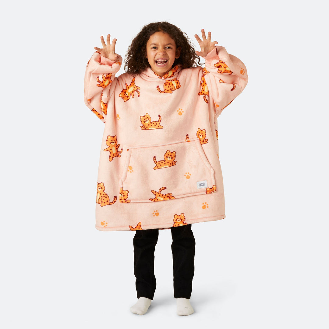 Luipaard HappyHoodie voor Kinderen