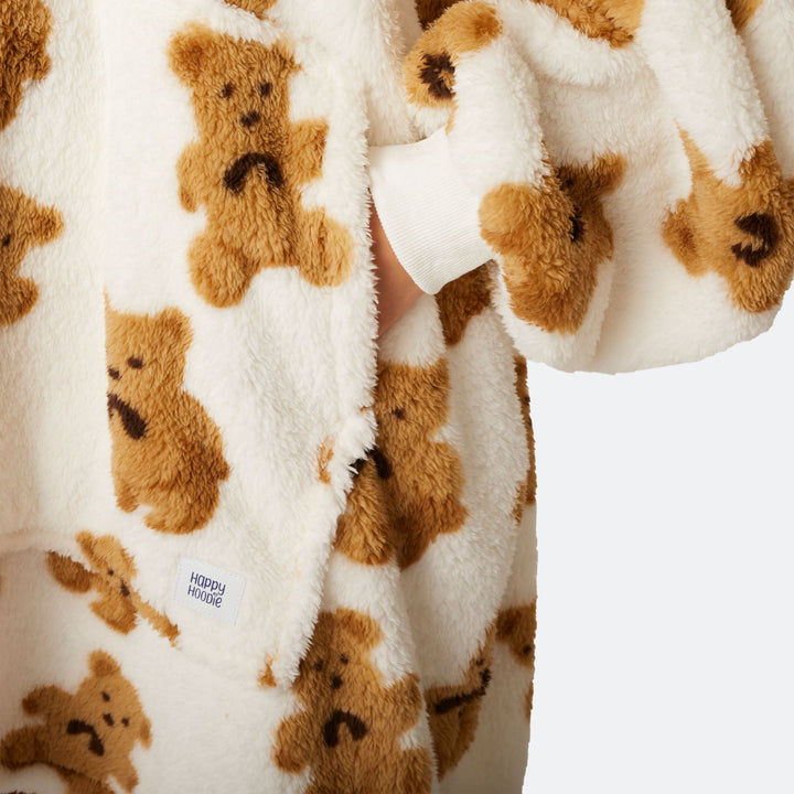 Lichtbruine Teddy HappyHoodie