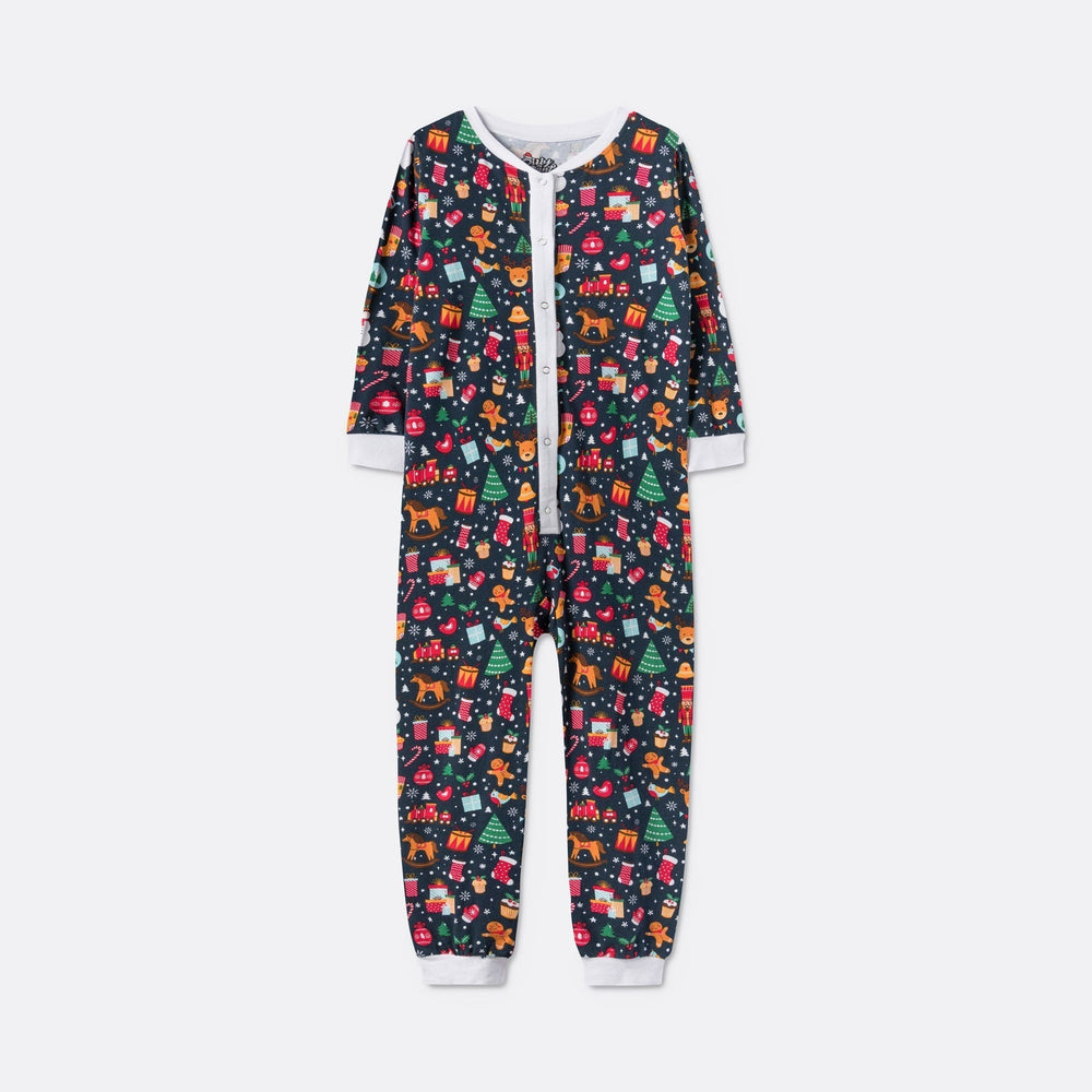 Matchende Kerstpyjama's Voor Gezin - Kerstdroom Blauw