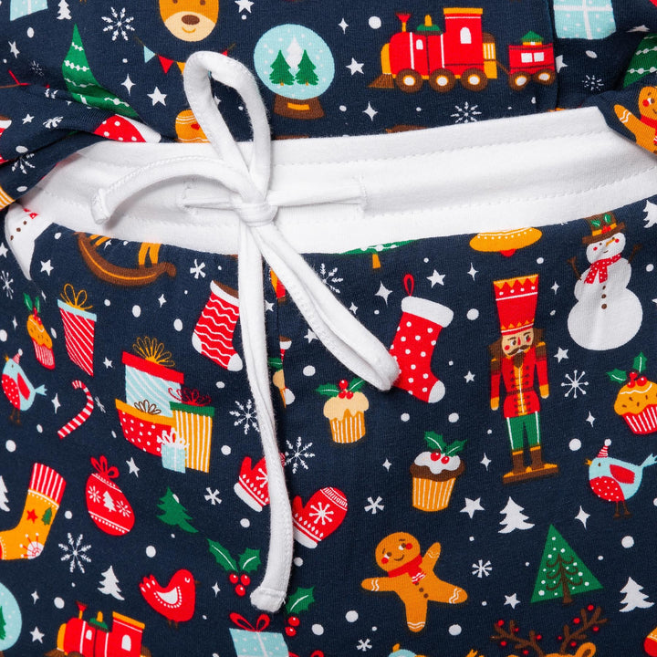 Matchende Kerstpyjama's Voor Gezin - Kerstdroom Blauw