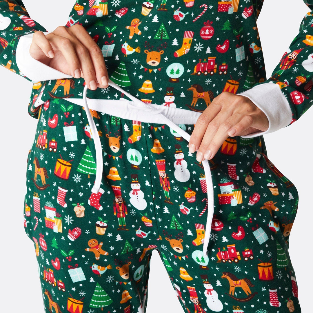 Matchende Kerstpyjama's Voor Gezin - Kerstdroom Groen