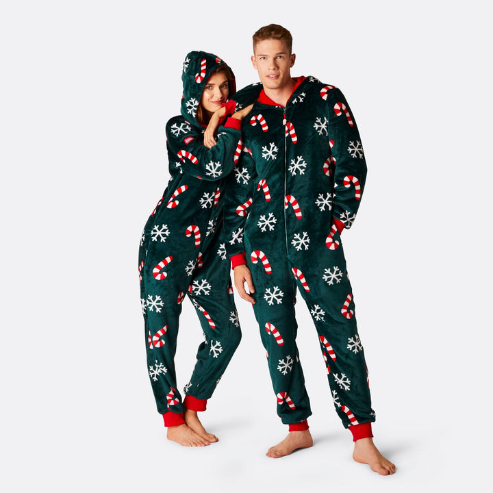 Groene Hohoho Onesie Dames