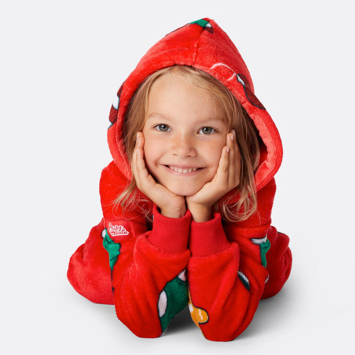 Rode Hohoho Onesie Kinderen