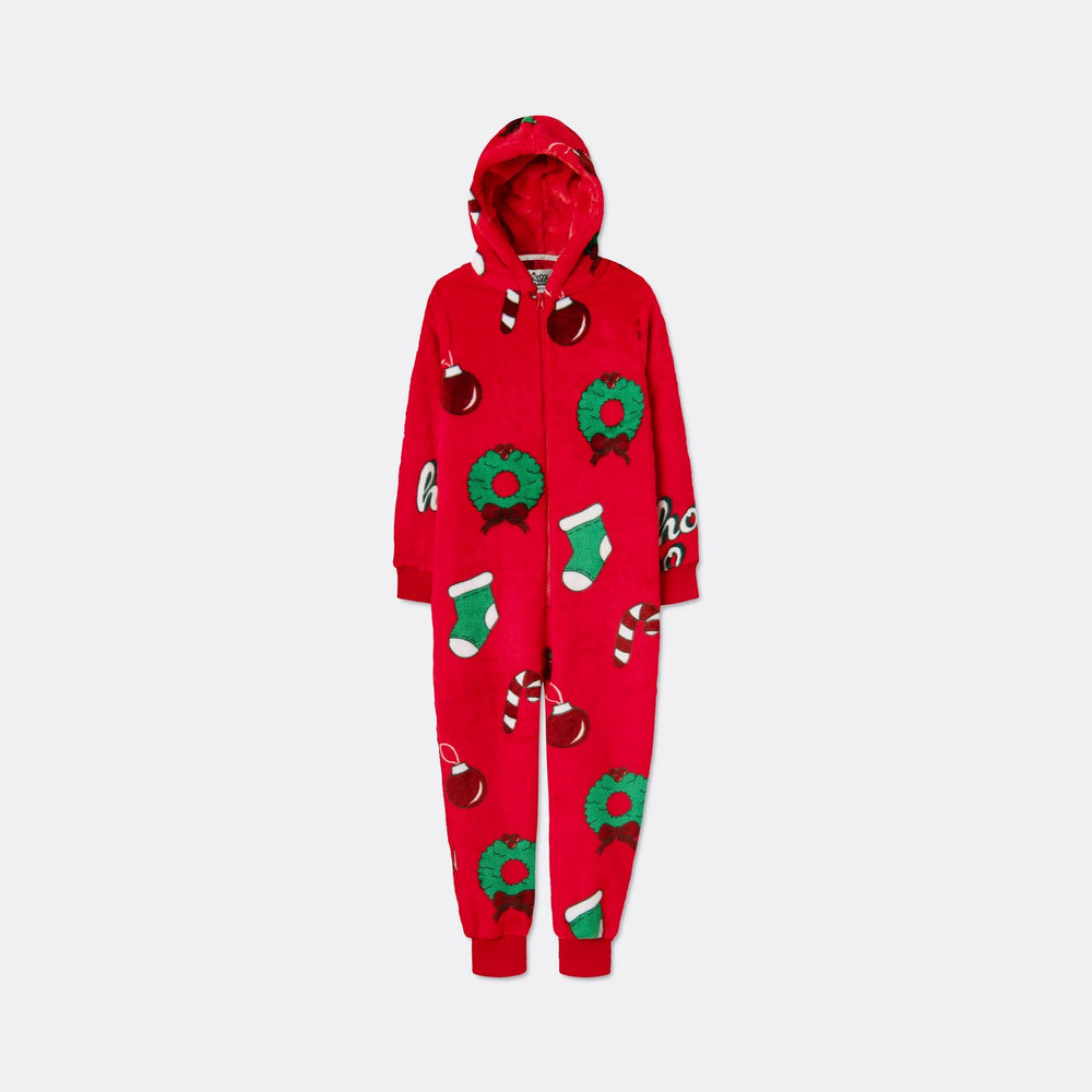 Rode Hohoho Onesie Kinderen