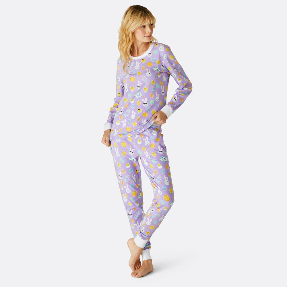 Paarse Paaspyjama's Dames