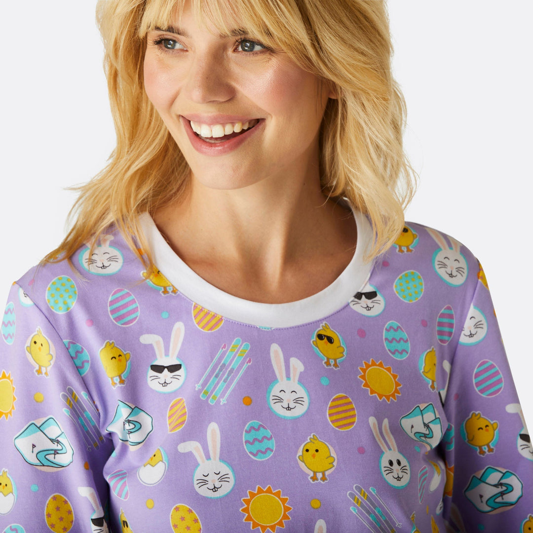 Paarse Paaspyjama's Dames