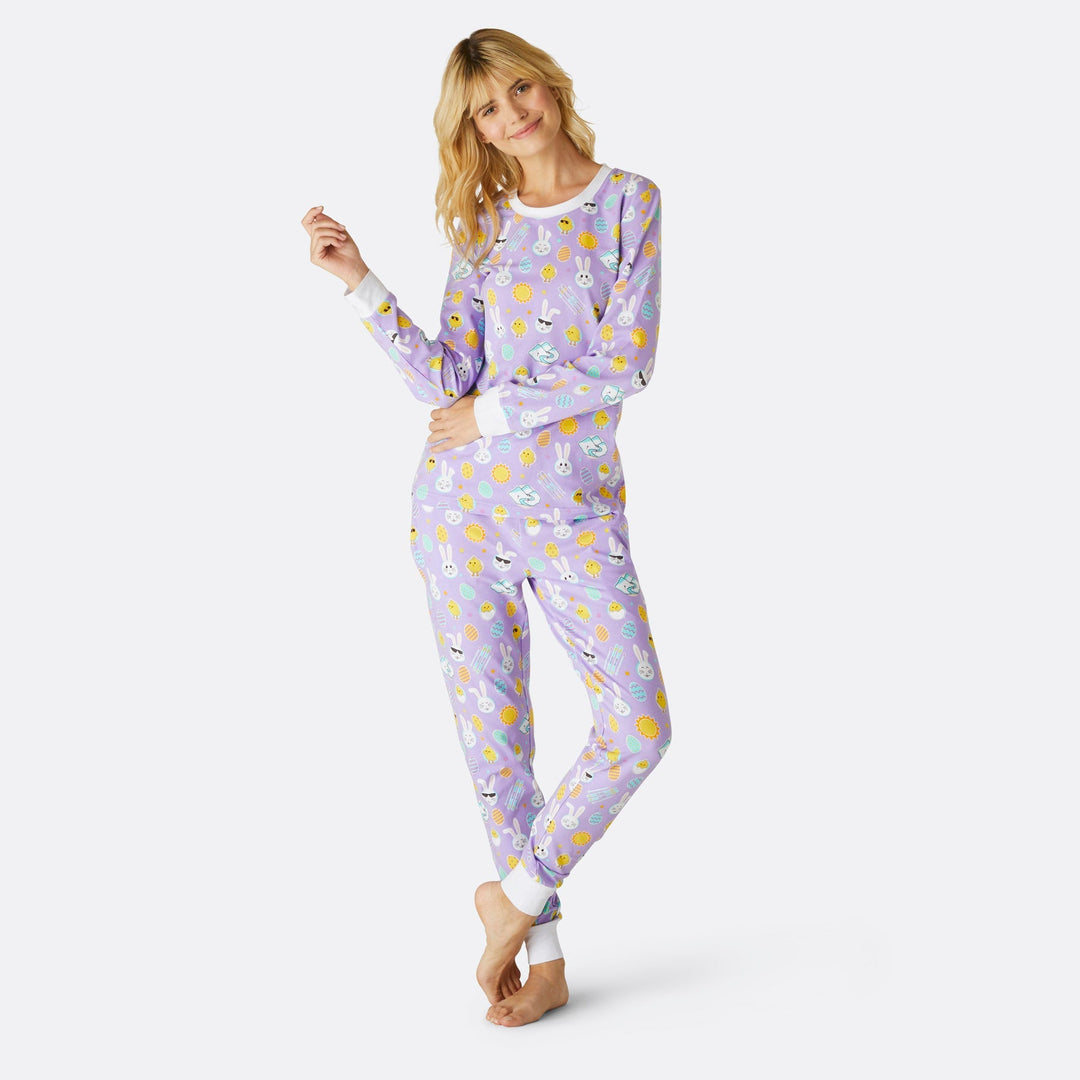 Paarse Paaspyjama's Dames