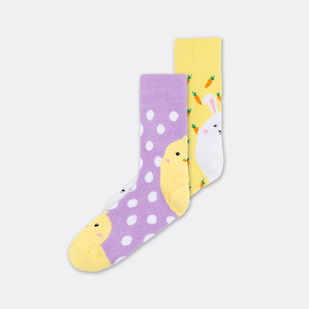 Pluizige Pasen Sokken (2-pack)