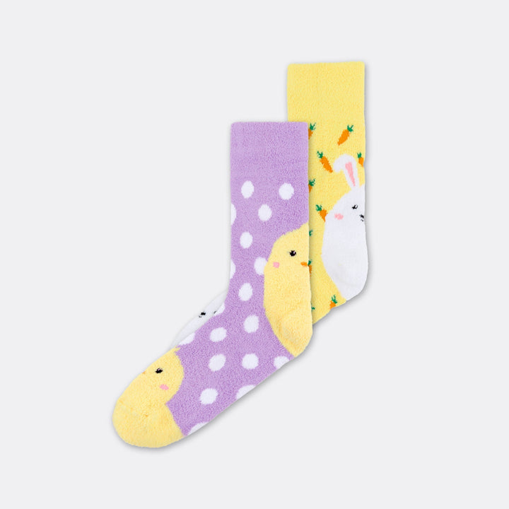 Pluizige Pasen Sokken (2-pack)