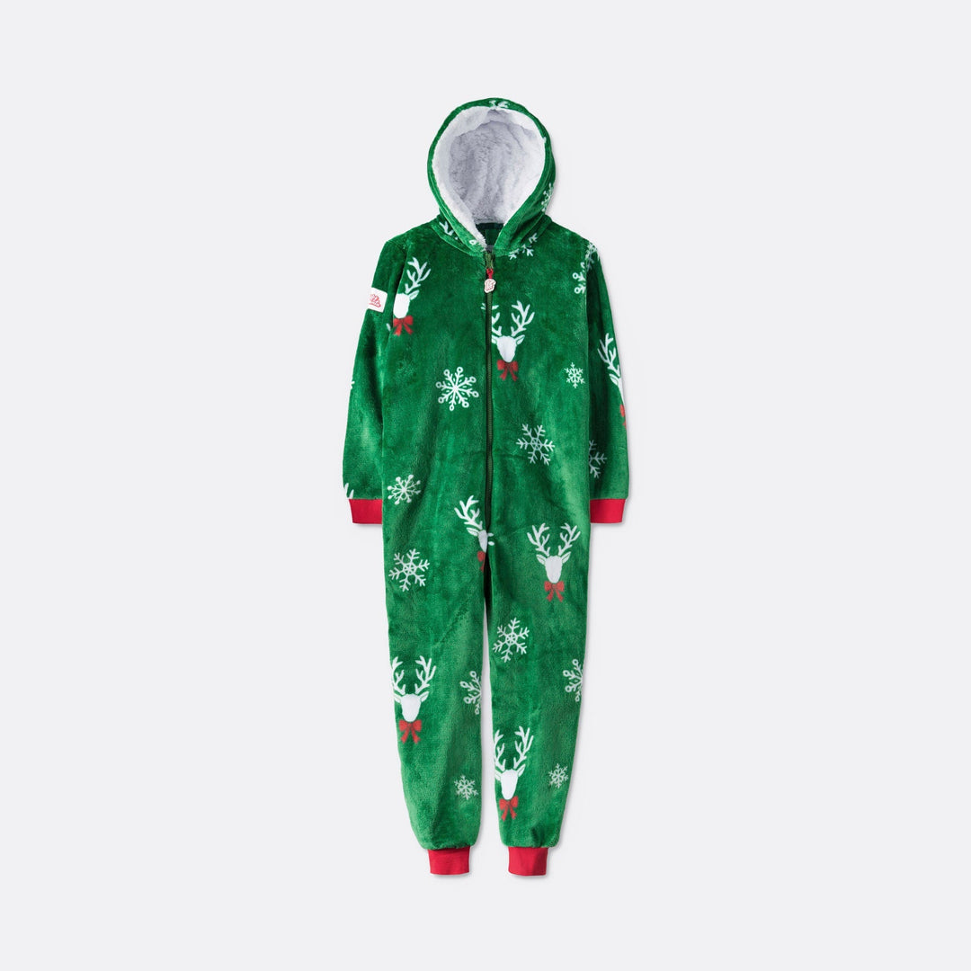 Rendier Groen Onesie Voor Kinderen