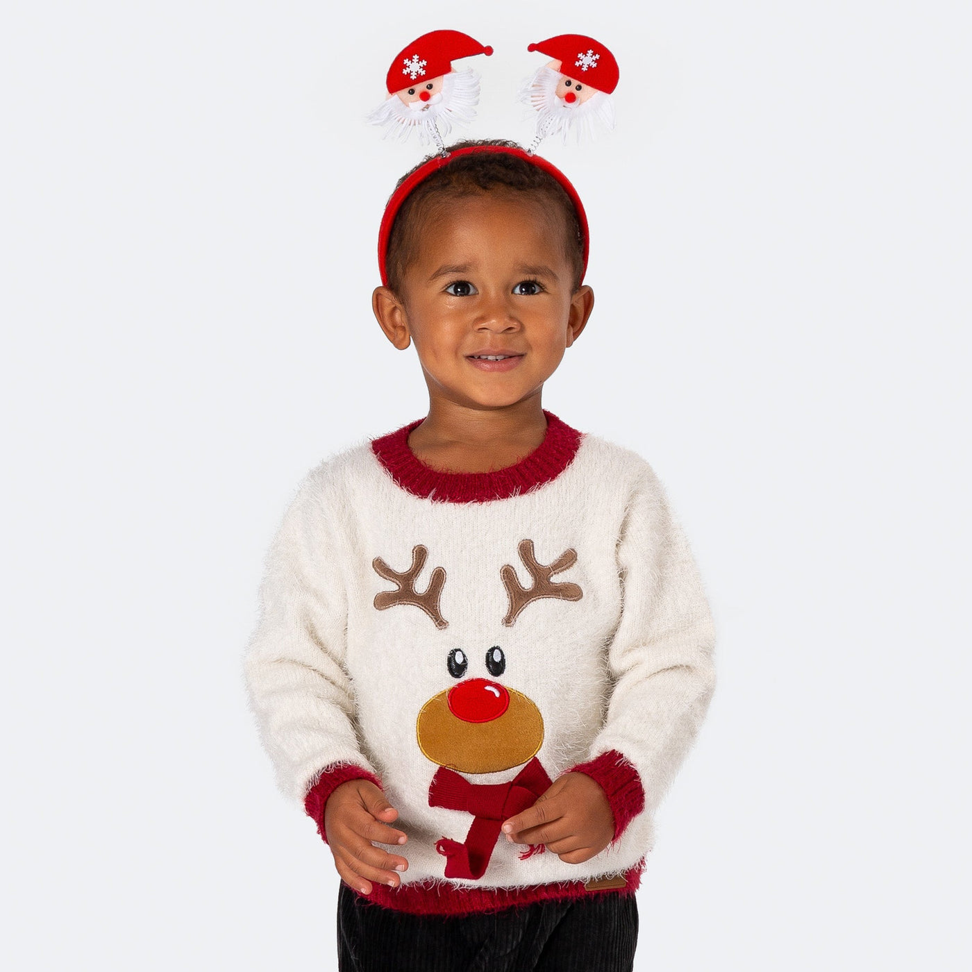 Rudolf in the Snow Kersttrui Voor Kinderen