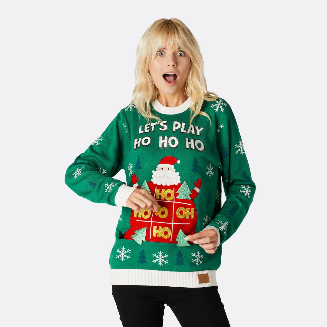 Ho Ho Ho Kersttrui Dames