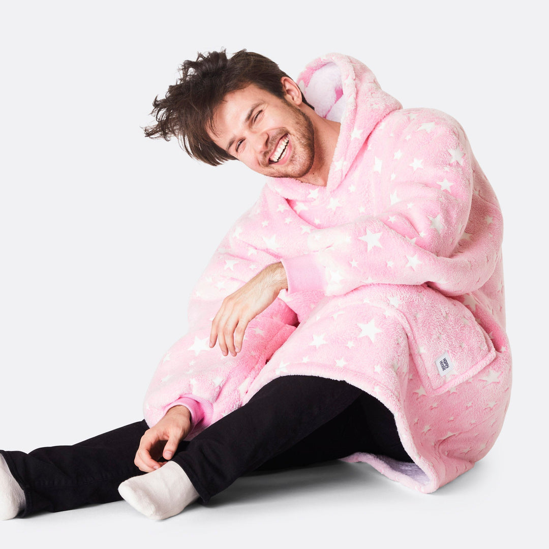 Sterren Roze HappyHoodie