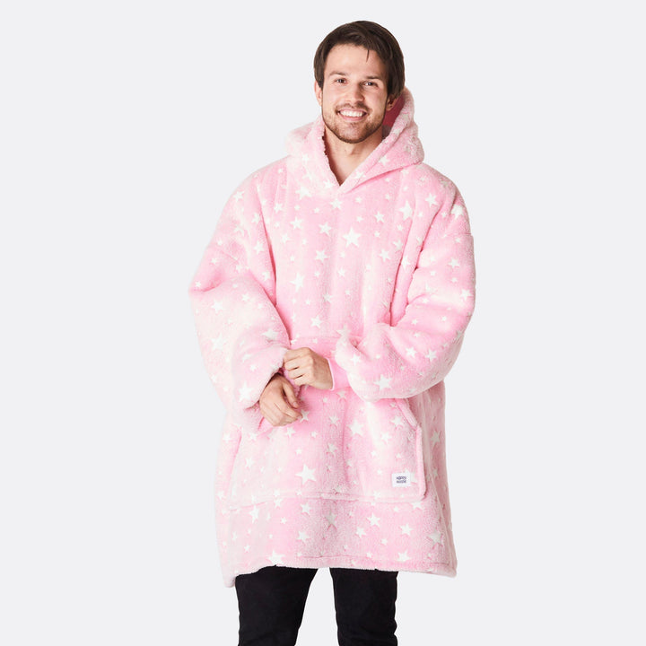 Sterren Roze HappyHoodie