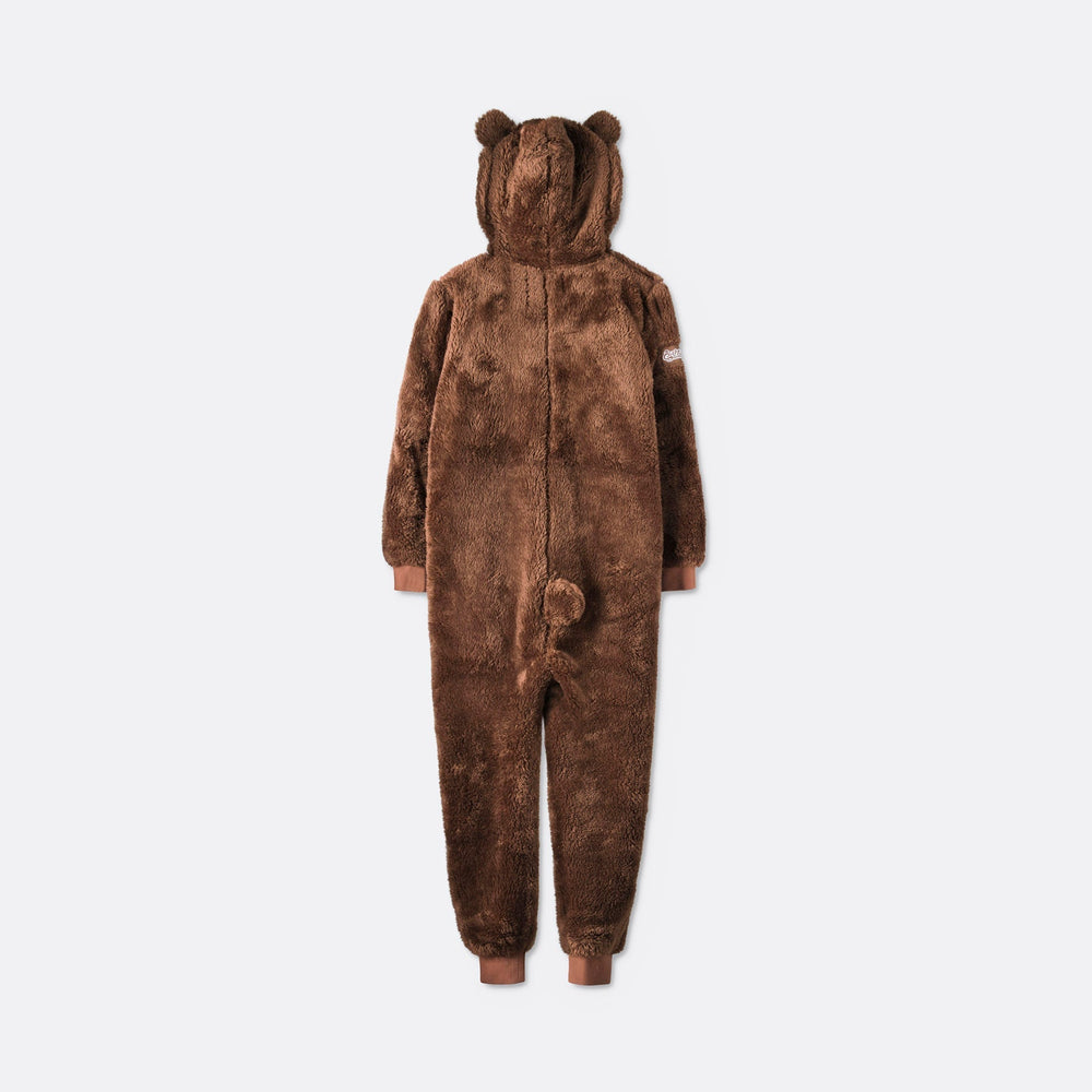 Teddybeer Bruin Onesie Voor Kinderen