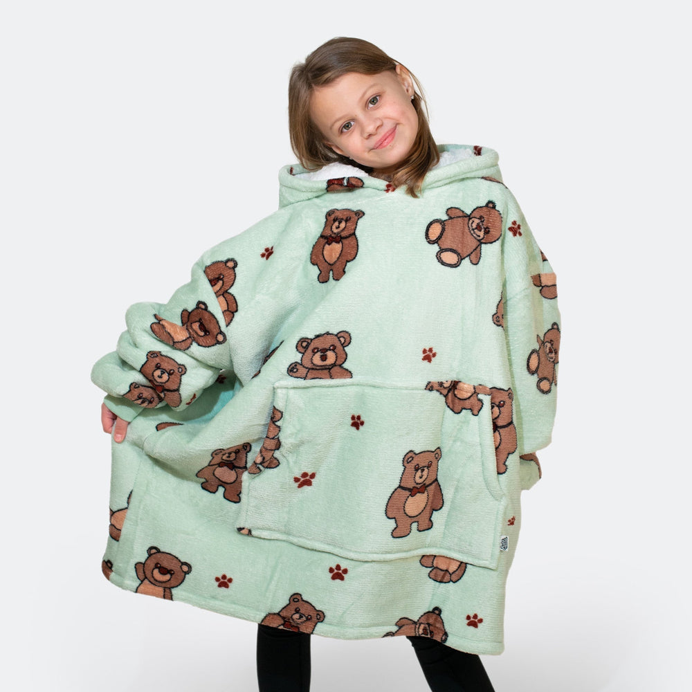 Teddybeer HappyHoodie Voor Kinderen