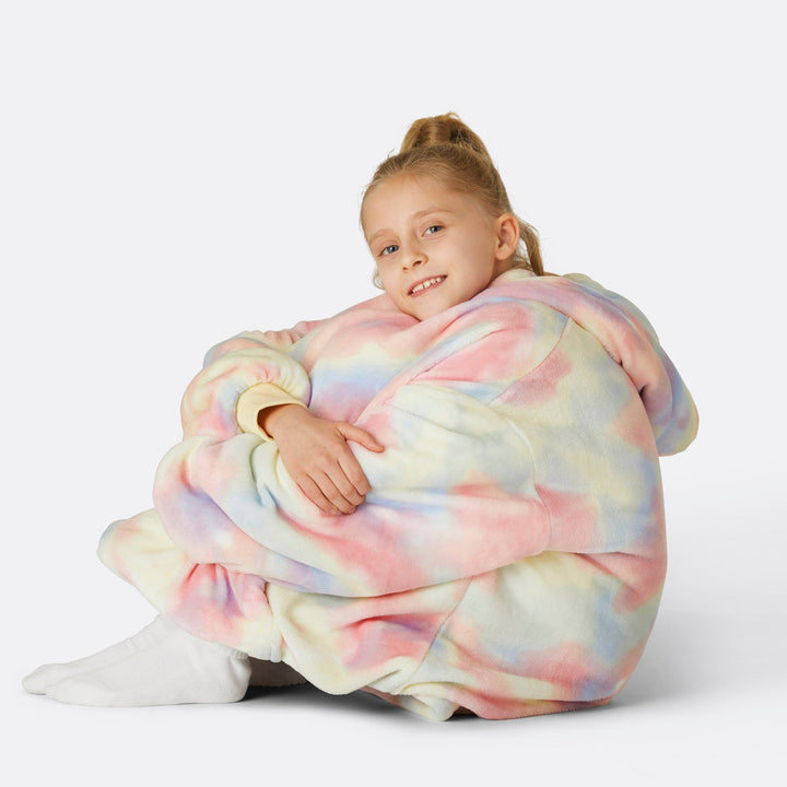 Tiedye Pastel HappyHoodie Voor Kinderen