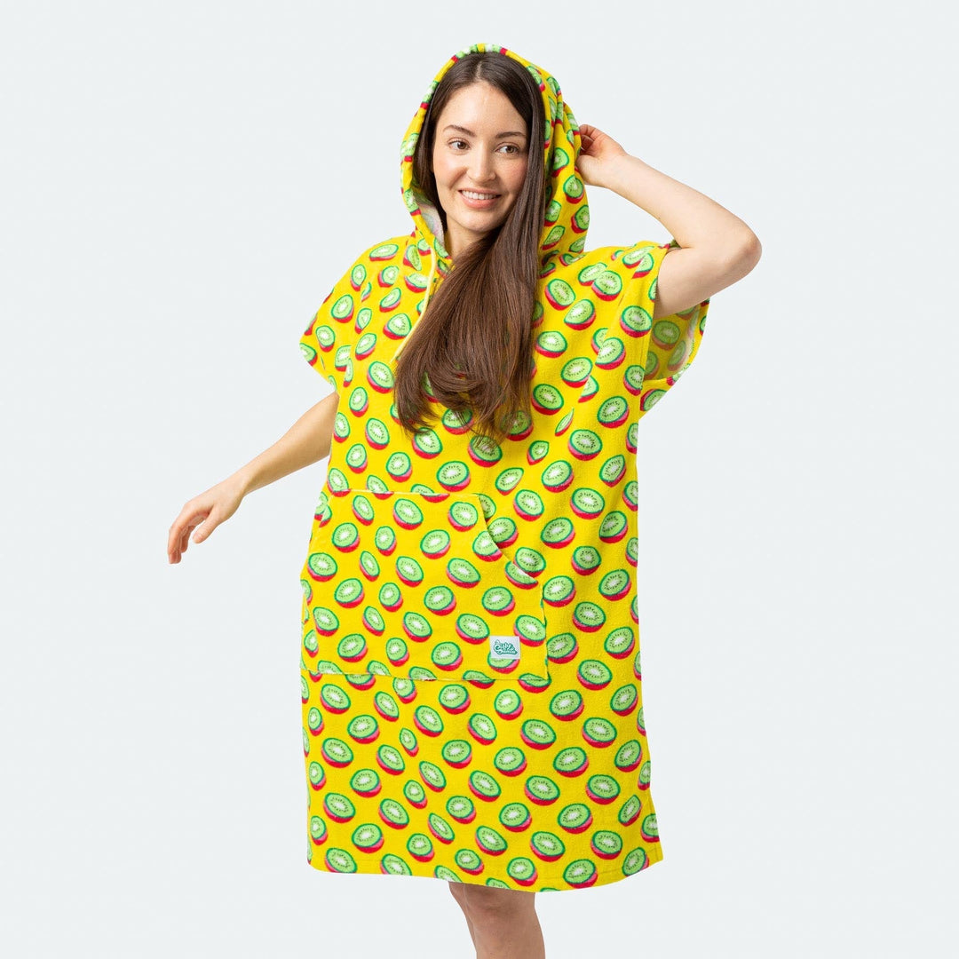 Tropical Kiwi Handdoek Poncho