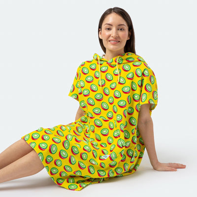 Tropical Kiwi Handdoek Poncho